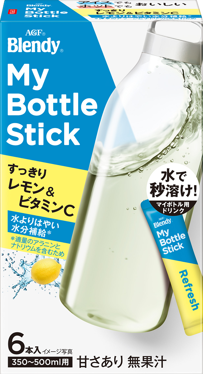 「ブレンディ®」　マイボトルスティック　すっきりレモン＆ビタミンＣ６本
