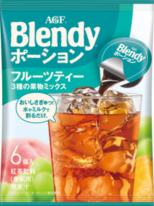 「ブレンディ®」　ポーション　フルーツティー　３種の果物ミックス６個
