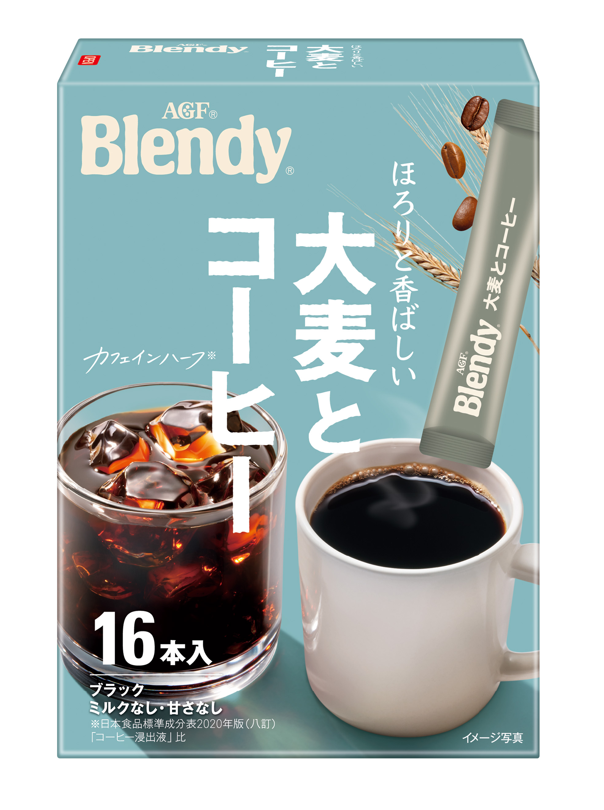 ①「ブレンディ®」大麦とコーヒー　2.3g×16本