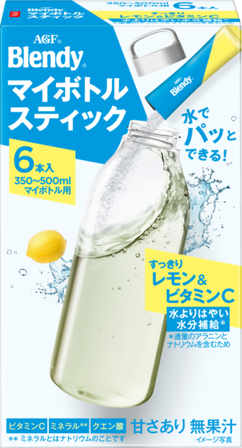 ブレンディ®」 マイボトルスティック すっきりレモン＆ビタミンC6本
