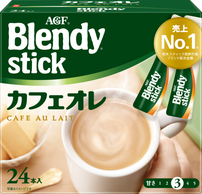 ブレンディ®」 スティック カフェオレ24本 | 味の素AGF株式会社