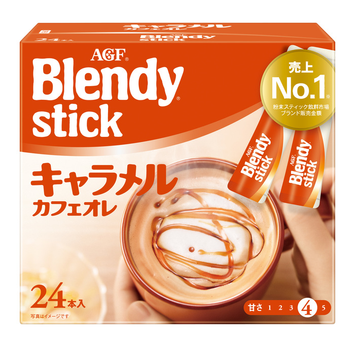 「ブレンディ®」　スティック　キャラメルカフェオレ２４本