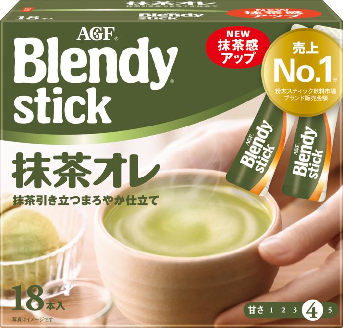 「ブレンディ®」　スティック　抹茶オレ１８本