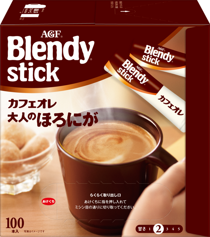「ブレンディ®」　スティック　カフェオレ　大人のほろにが１００本