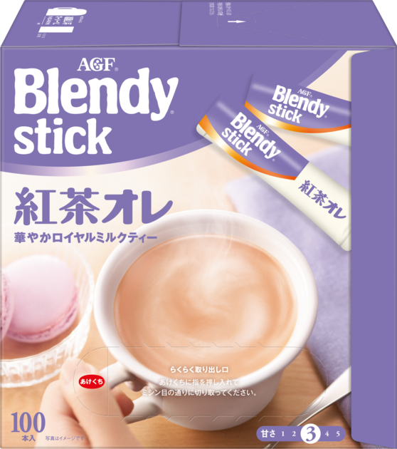 ブレンディスティック カフェオレ、ミルクカフェオレ、紅茶オレ　3種432本セット 通販限定 | 「ブレンディ®」 スティック 紅茶オレ100本 | 味の素AGF