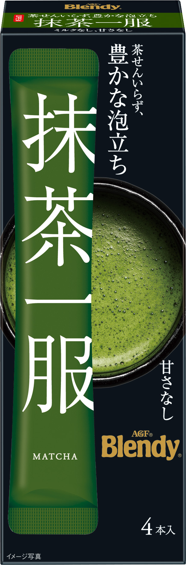 「ブレンディ®」　抹茶一服　ミルクなし４本