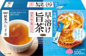 「新茶人®」　早溶け旨茶　むぎ茶スティック