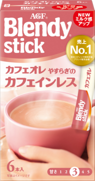 「ブレンディ®」　スティック　カフェオレ　やすらぎのカフェインレス