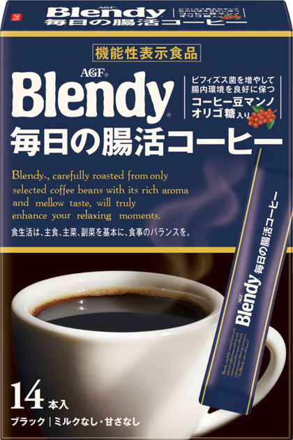 Blendy ブレンディ 毎日の腸活コーヒー　インスタントコーヒー　ビフィズス菌 676cfab6da965.png?resize=1200x630