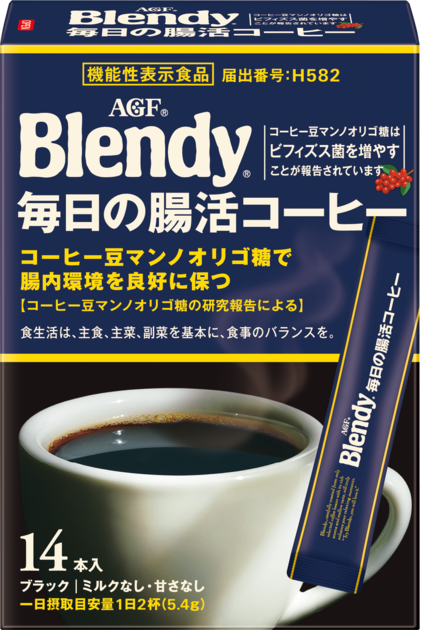 ブレンディ®」 スティックブラック 毎日の腸活コーヒー14本 | 味の素