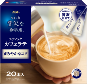 「ちょっと贅沢な珈琲店®」　スティックカフェラテ　まろやかなコク