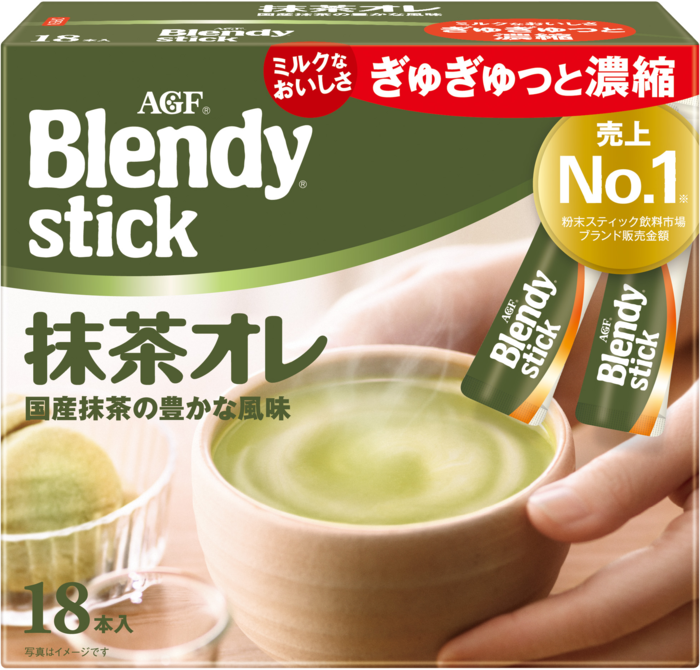 「ブレンディ®」　スティック　抹茶オレ１８本