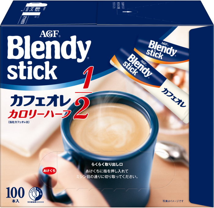 「ブレンディ®」　スティック　カフェオレ　カロリーハーフ１００本
