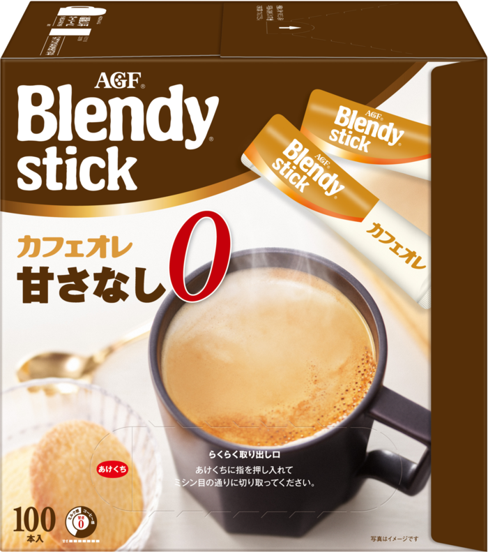 「ブレンディ®」　スティック　カフェオレ　甘さなし１００本