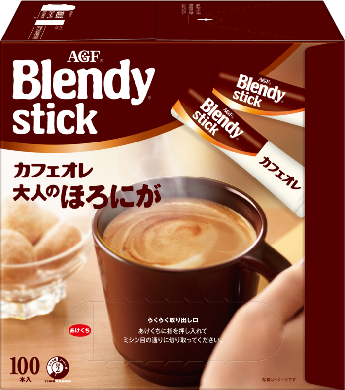 「ブレンディ®」　スティック　カフェオレ　大人のほろにが１００本