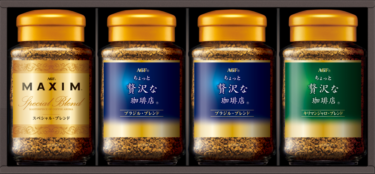 AGF®プレミアムインスタントコーヒーギフト ZIC－35D | 味の素AGF