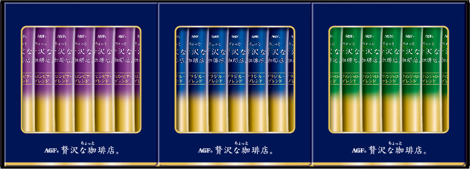 AGF®「ちょっと贅沢な珈琲店®」スティック ブラックギフト ZST