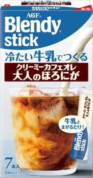 「ブレンディ®」　スティック　冷たい牛乳でつくるクリーミーカフェオレ大人のほろにが