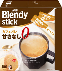 「ブレンディ®」 スティック カフェオレ 甘さなし１００本