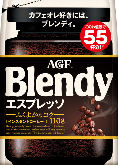 ブレンディ®」 エスプレッソ袋110g | 味の素AGF株式会社