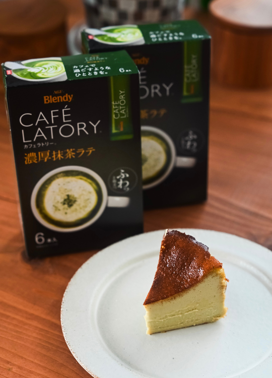 とろける抹茶バスクチーズケーキ