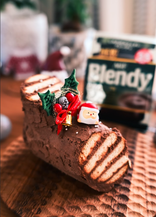 ビスケットだけで作れる魔法のブッシュドノエル