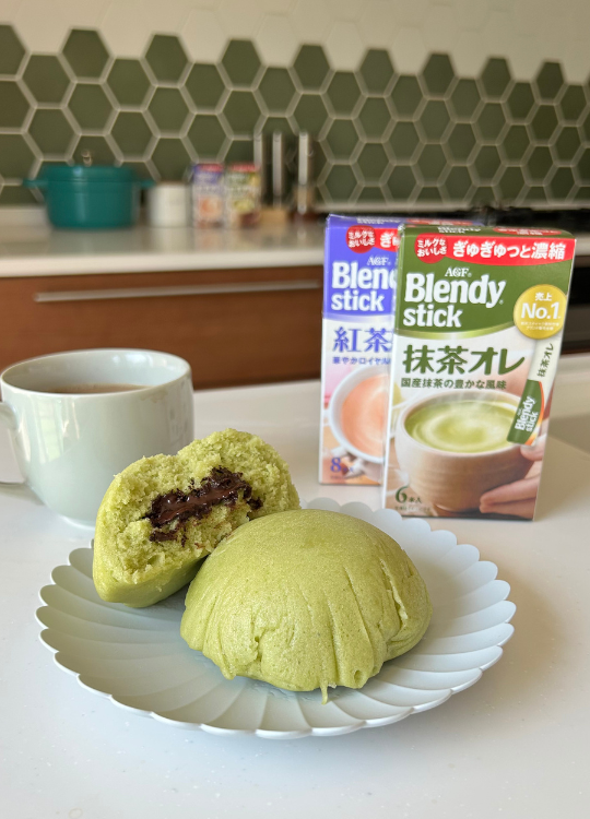 とろける抹茶チョコまん