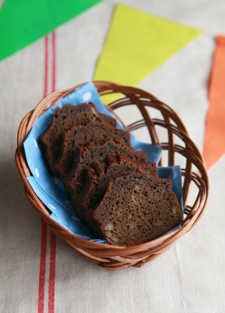 バナナカフェオレパウンドケーキ