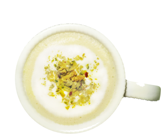 ピスタチオホワイトショコララテ 