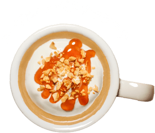 メープルヘーゼルナッツラテ