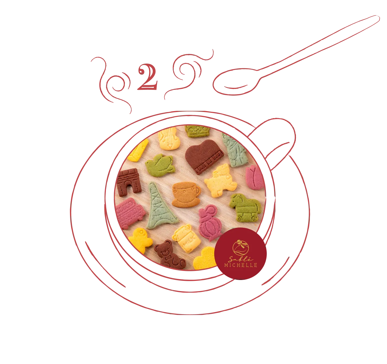 CAFÉ LATORY ROOM限定オリジナルサブレ