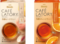 CAFELATORY 芳醇ピーチティー 芳醇オレンジティー