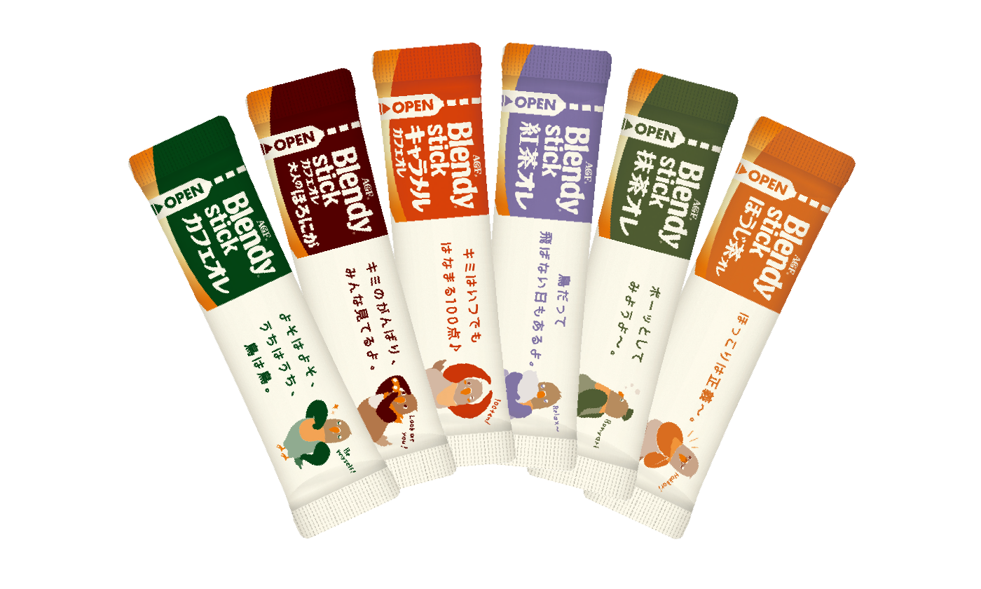 人気の6種類のフレーバー