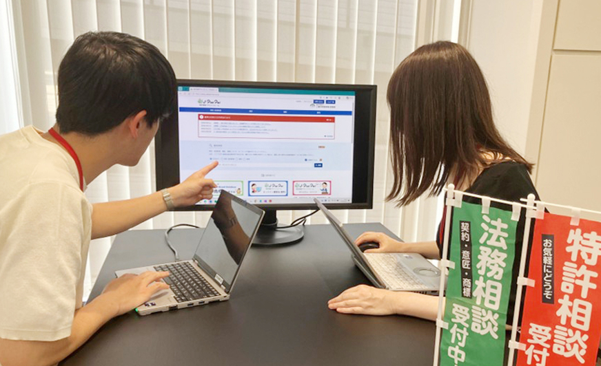打ち合わせの様子