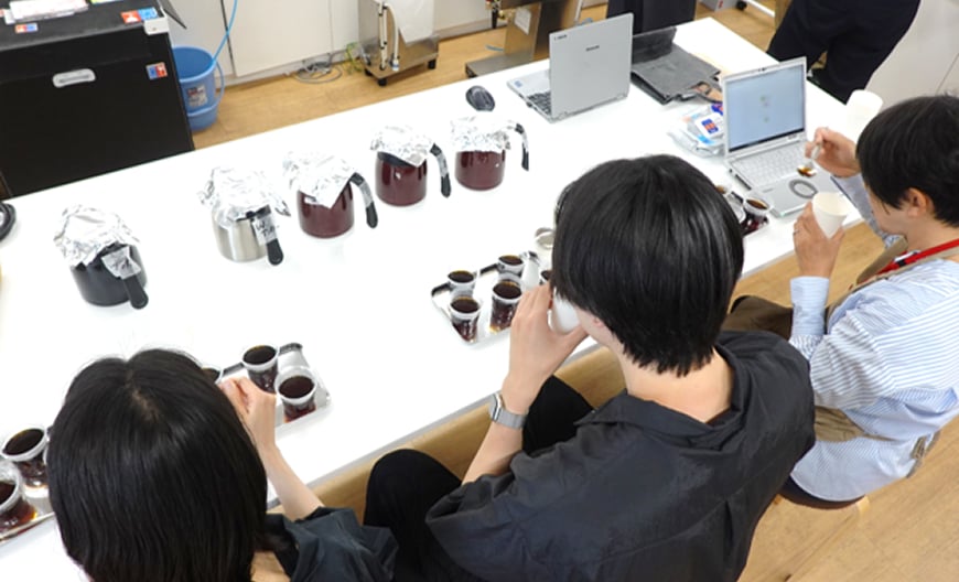 試作品テストの様子