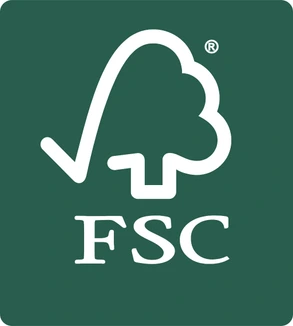 FSC®認証マーク（責任ある森林管理のマーク）