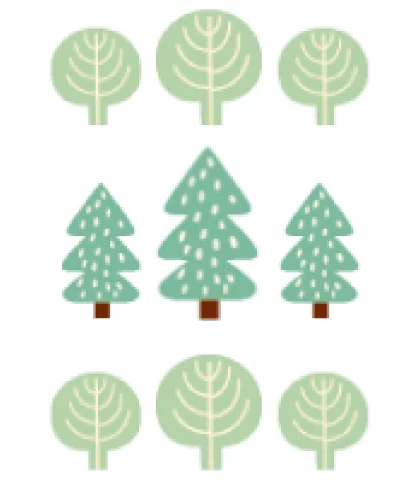 木々のイラスト