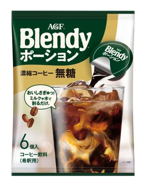 「ブレンディ」ポーション 濃縮コーヒー無糖６個