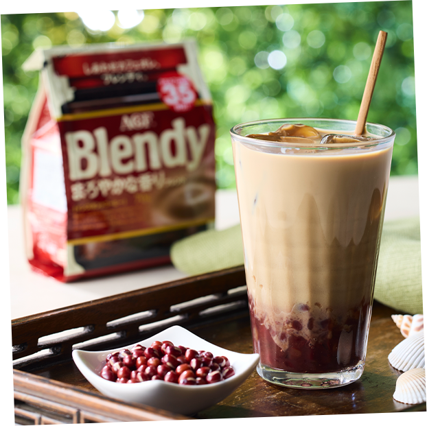 豆乳あずきコーヒー