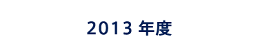 2013年度の活動実績