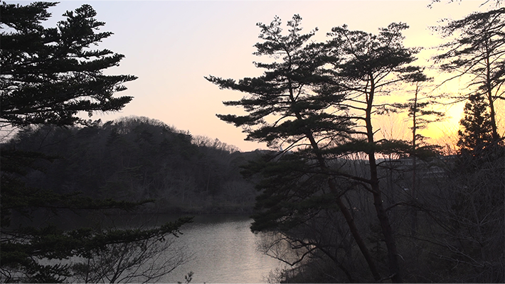 堤焼が生まれる土地の風景