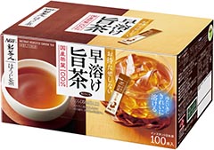 写真：「新茶人®」　早溶け旨茶　ほうじ茶スティック１００本