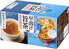 写真：「新茶人®」　早溶け旨茶　むぎ茶スティック１００本